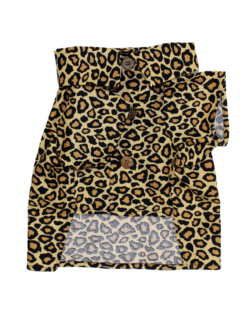 Feline Fancy Button Down Dog Shirt (FINAL SALE) Wear Dog Threads   