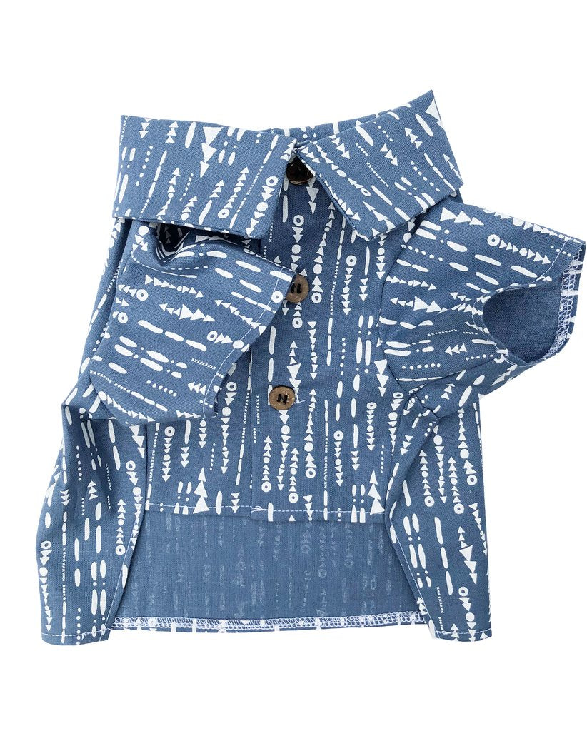 DOG THREADS | Riviera Chambray Shirt Apparel Dog Threads   