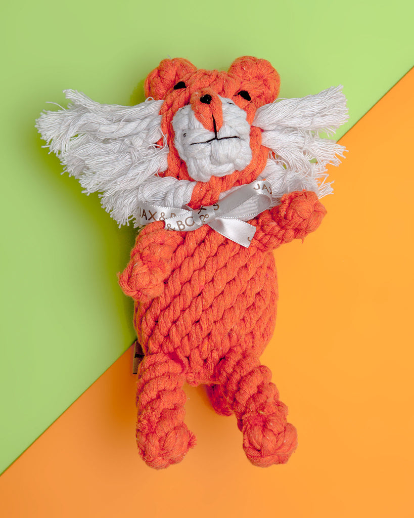 Timmi the Tiger Rope Dog Toy Play JAX & BONES   