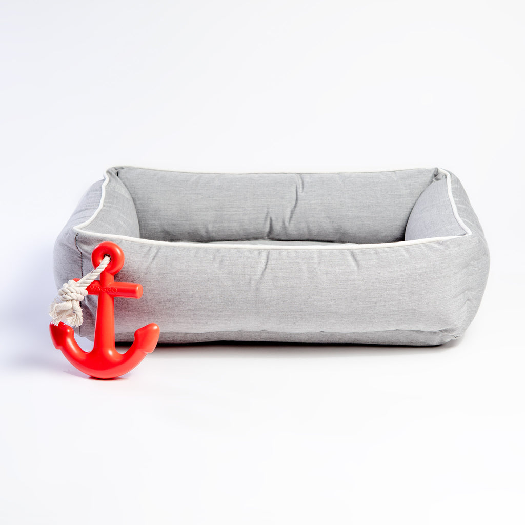 Urban Lounger Dog Bed in Heather Grey (Direct-Ship) HOME BOWSER'S PET PRODUCTS   