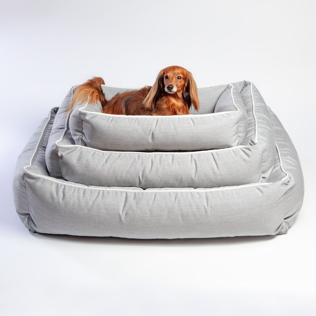 Urban Lounger Dog Bed in Heather Grey (Direct-Ship) HOME BOWSER'S PET PRODUCTS   