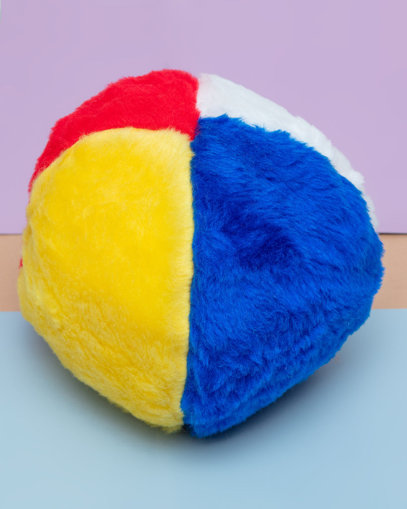Beach Ball Plush Dog Toy (Made in the USA) (FINAL SALE) Play MUTTS & MITTENS   