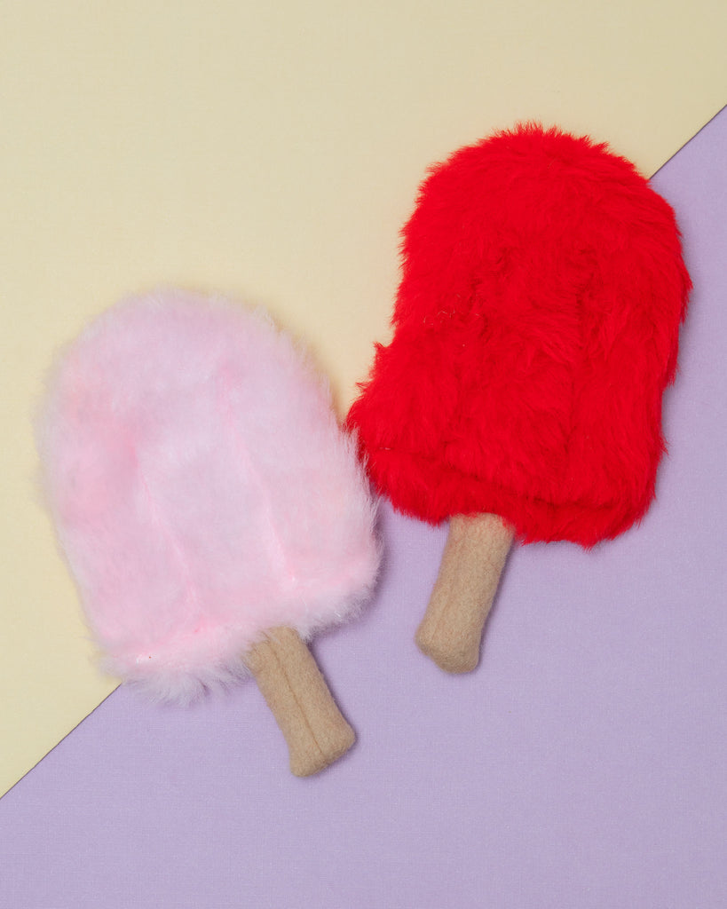 Popsicle Plush Crinkle Dog Toy (Made in the USA) << CLEARANCE >> Play MUTTS & MITTENS   