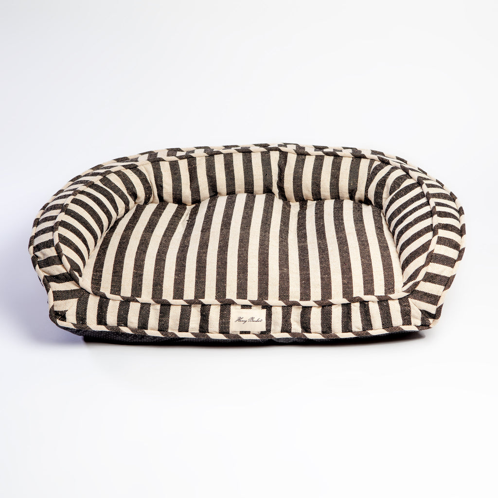Ortho-Lounger Dog Bed (Direct-Ship) HOME HARRY BARKER Medium Vintage Stripe 