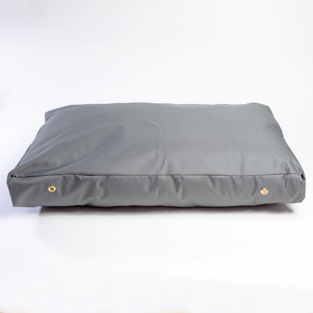 Waterproof Dog Bed in Gunmetal (Made in the USA) HOME SNOOZER   