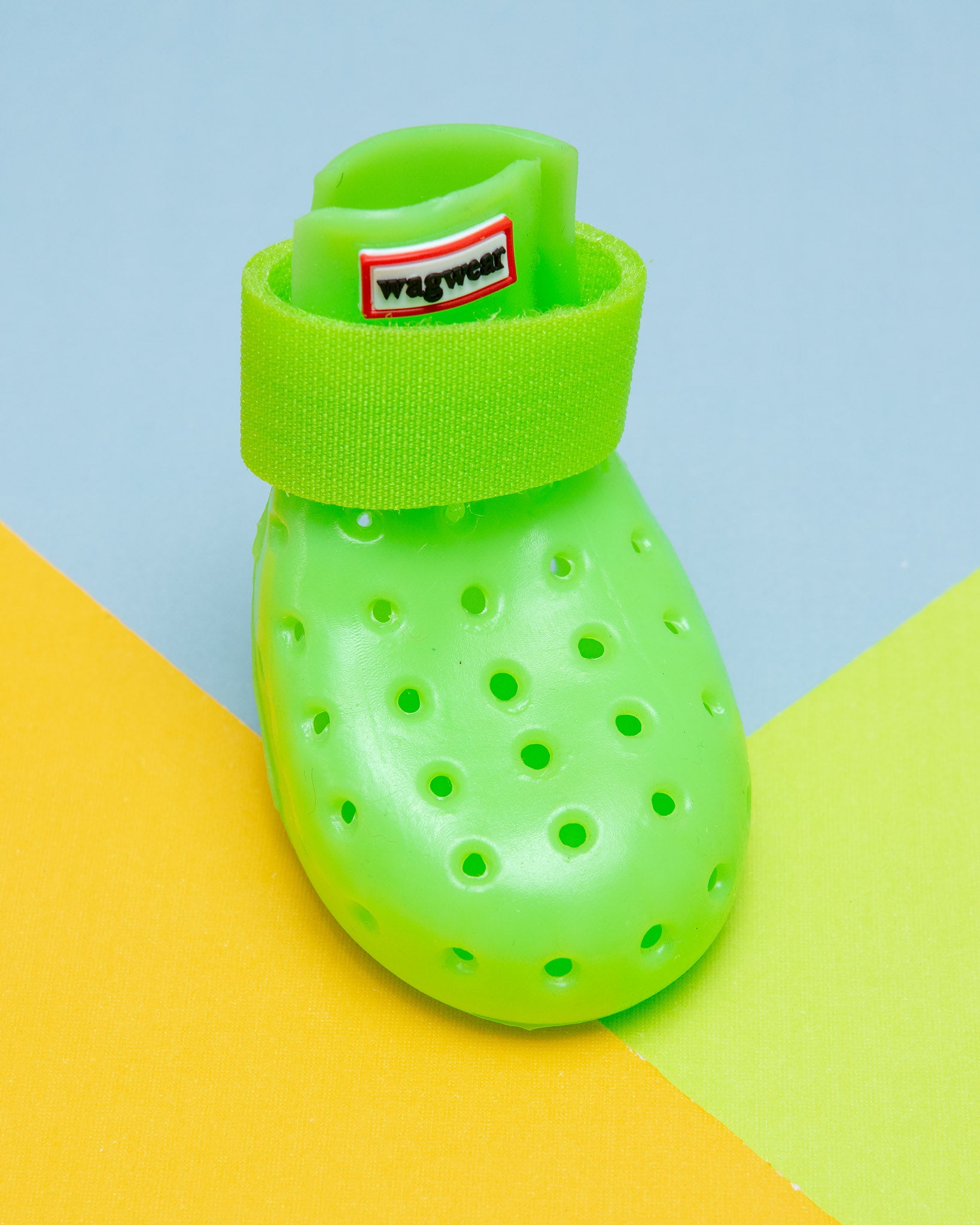 WAGWEAR | WagWellies Mojave Dog Boots in Neon Green | DOG & CO.