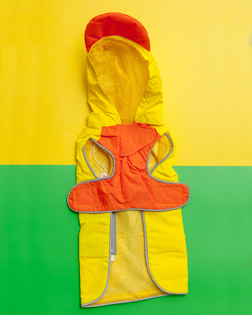 Duck Raincoat in Yellow Wear DOGO   
