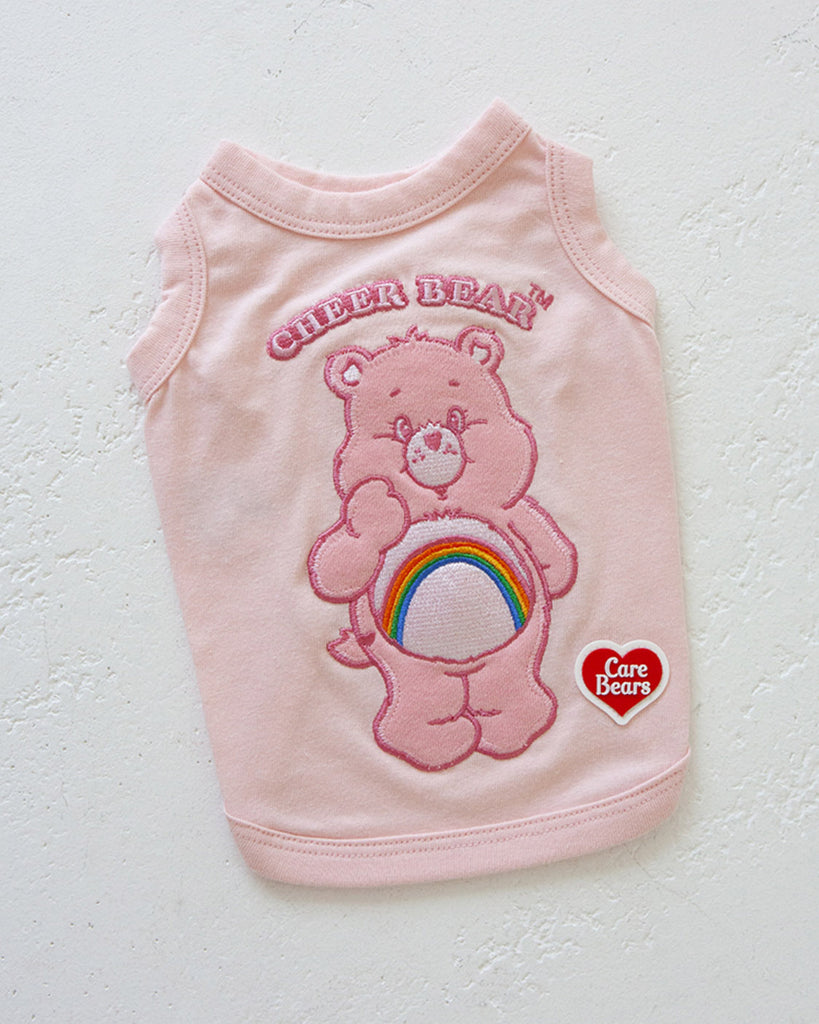 Care Bear Sleeveless Tank Top - Cheer Bear in Pink (FINAL SALE) Wear DENTISTS APPOINTMENT   