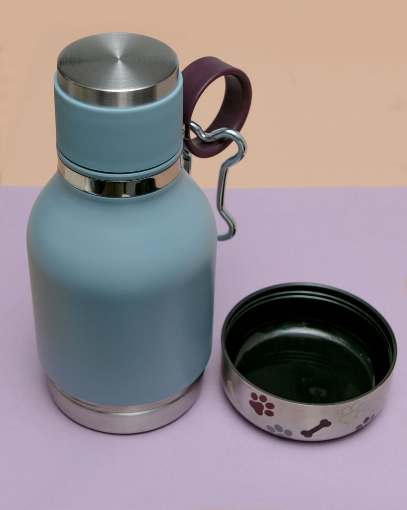 Insulated Hydra-Bottle with Detachable Dog Bowl WALK ASOBU   