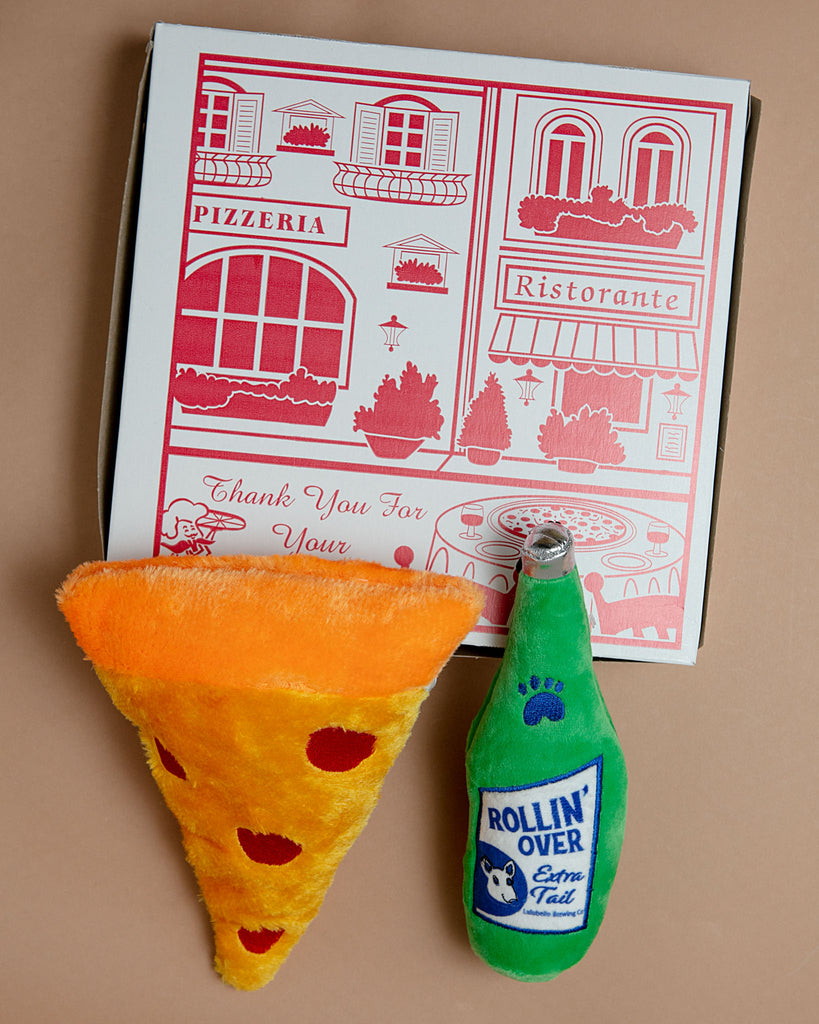 Pizza Party! Dog Toy Bundle Play DOG & CO. BUNDLE   
