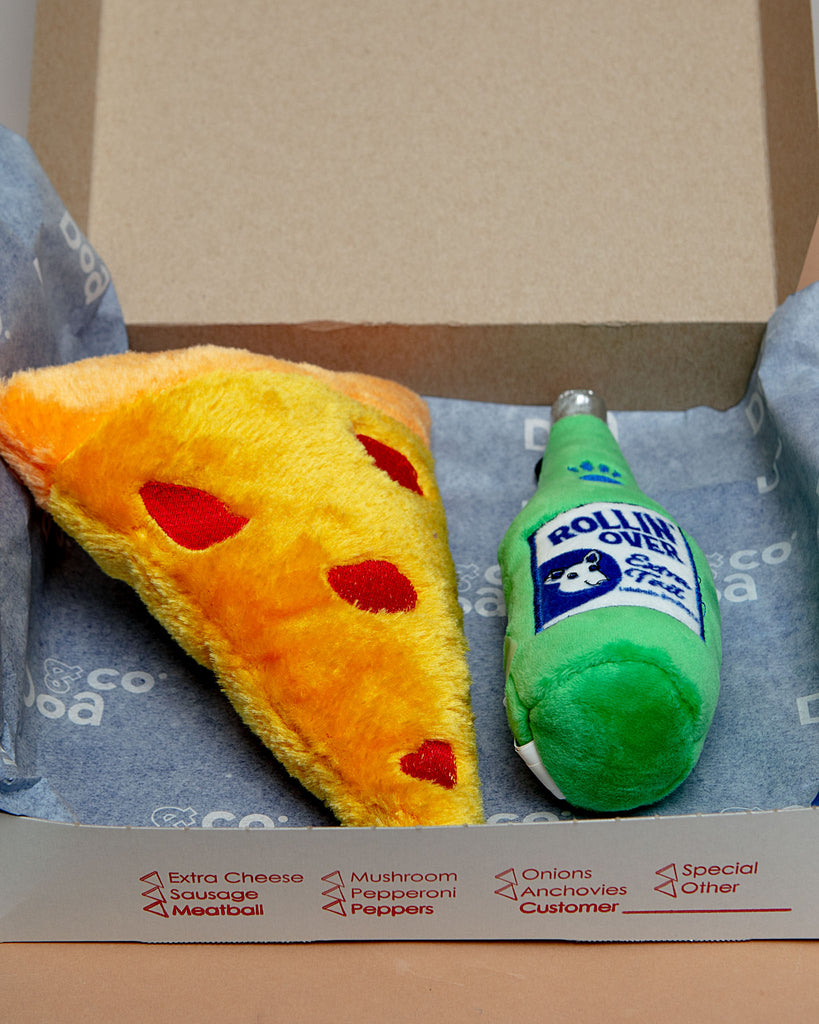 Pizza Party! Dog Toy Bundle Play DOG & CO. BUNDLE   