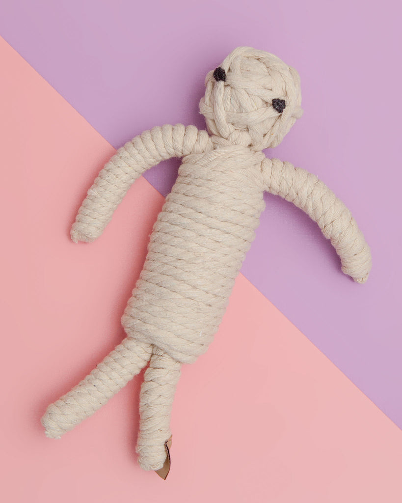 Mummy Rope Dog Toy Play JAX & BONES   