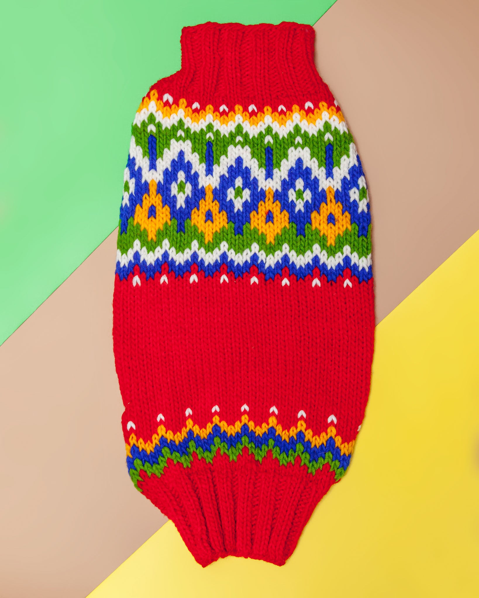 CHILLY DOG | Festive Fairisle Dog Sweater | DOG & CO.
