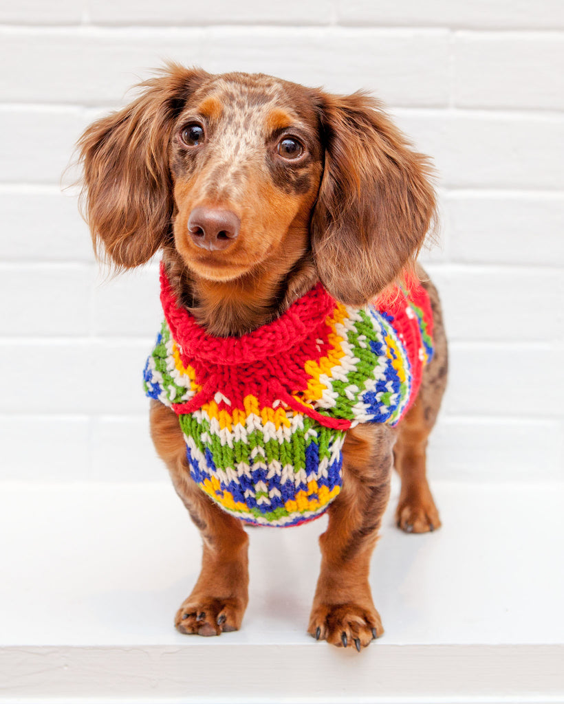 Festive Fairisle Dog Sweater << CLEARANCE >> Wear CHILLY DOG   
