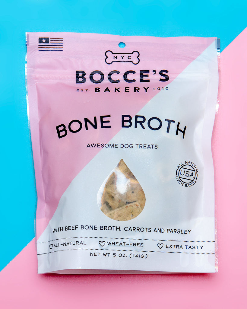 Bone Broth Dog Treats Eat BOCCE'S BAKERY   