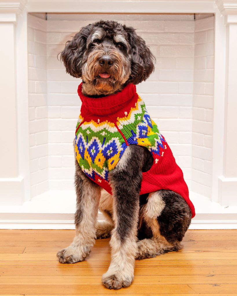 Festive Fairisle Dog Sweater << CLEARANCE >> Wear CHILLY DOG   