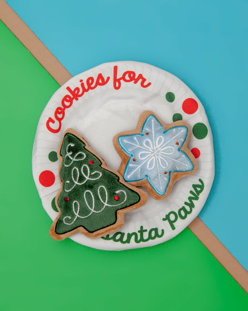 Christmas Eve Cookies for Santa Paws Dog Toy Set Play P.L.A.Y.   