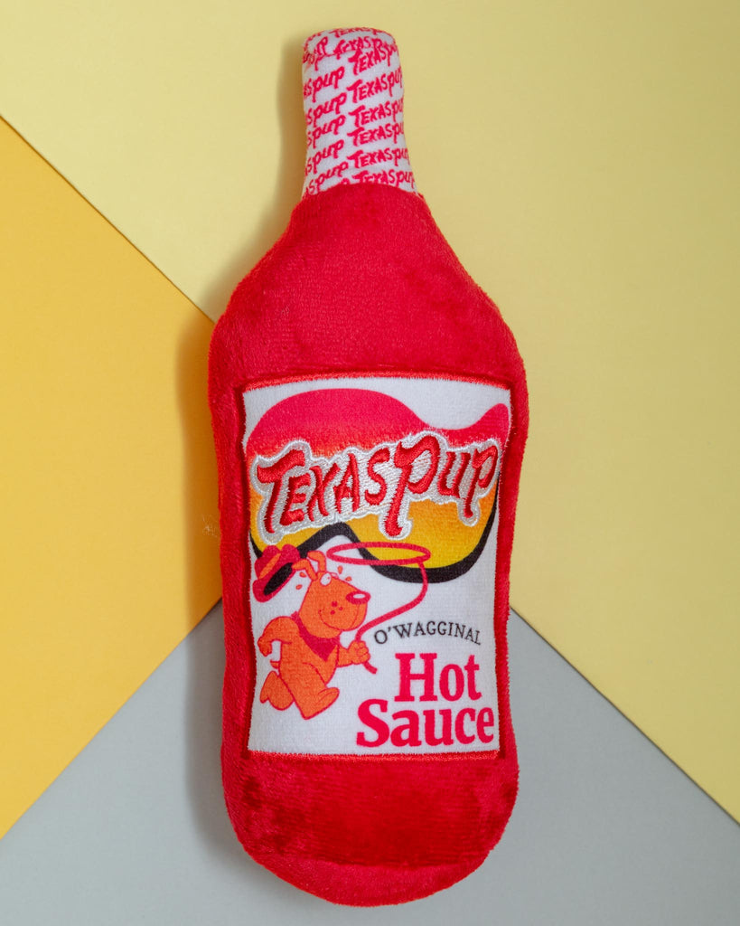 Texas Pup Hot Sauce Plush Dog Toy Play Huxley & Kent   