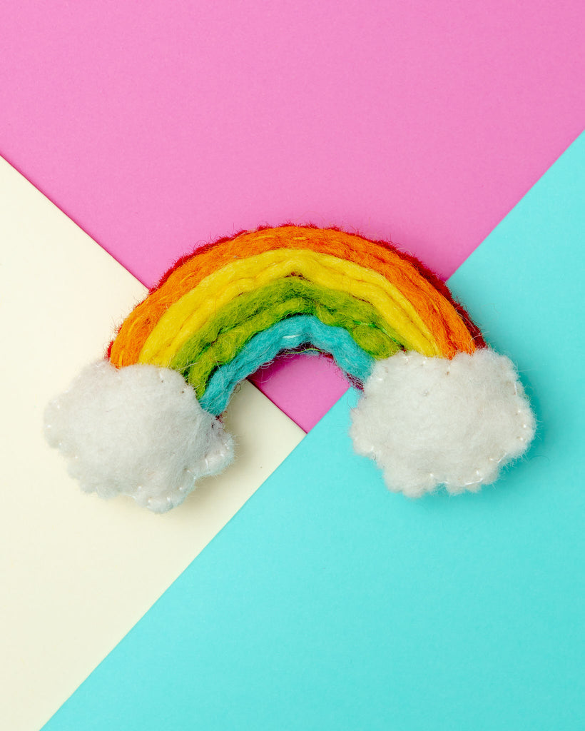 Rainbow Wool Cat Toy Play THE FOGGY DOG   
