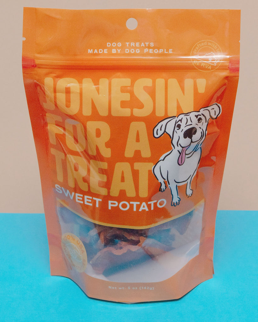 Sweet Potato Dehydrated Dog Treat (Made in the USA) Eat JONESIN’ FOR A TREAT   