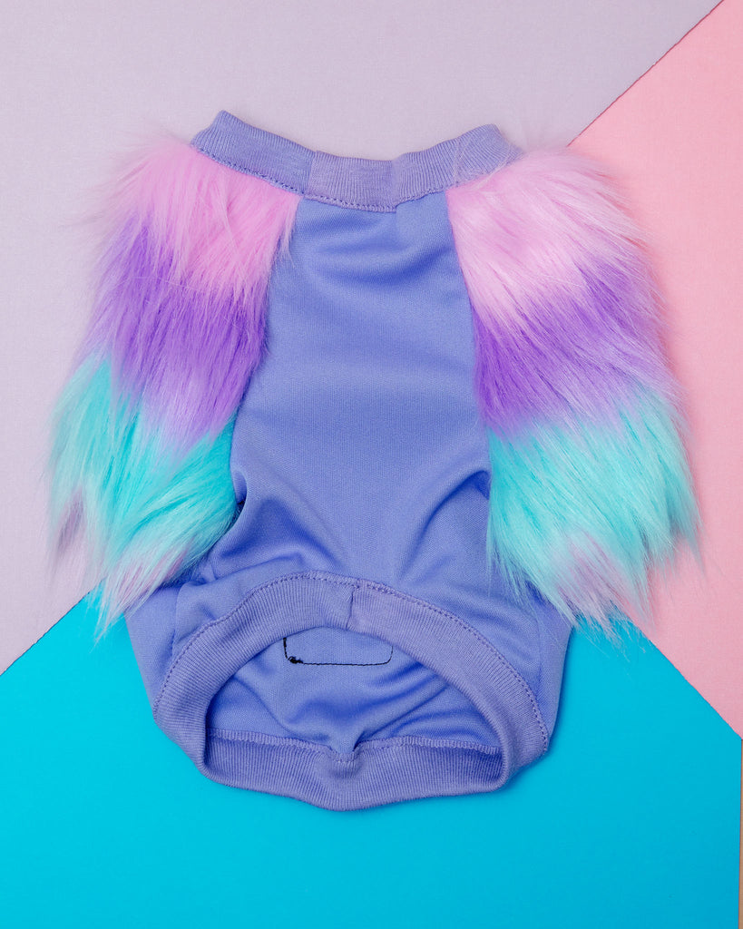 Bubblegum Faux-Fur Pullover Top << CLEARANCE >> Wear EYE OF DOG   