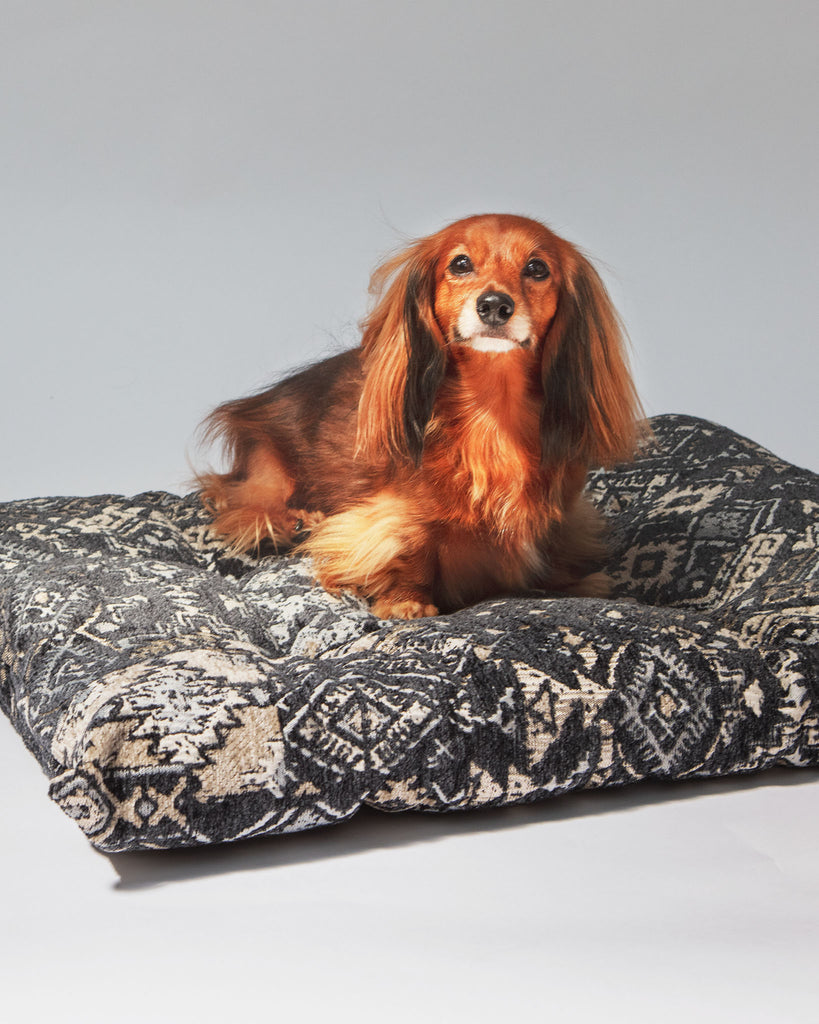 Tufted Dog Cushion in Mendocino (FINAL SALE) HOME BOWSER'S PET PRODUCTS   