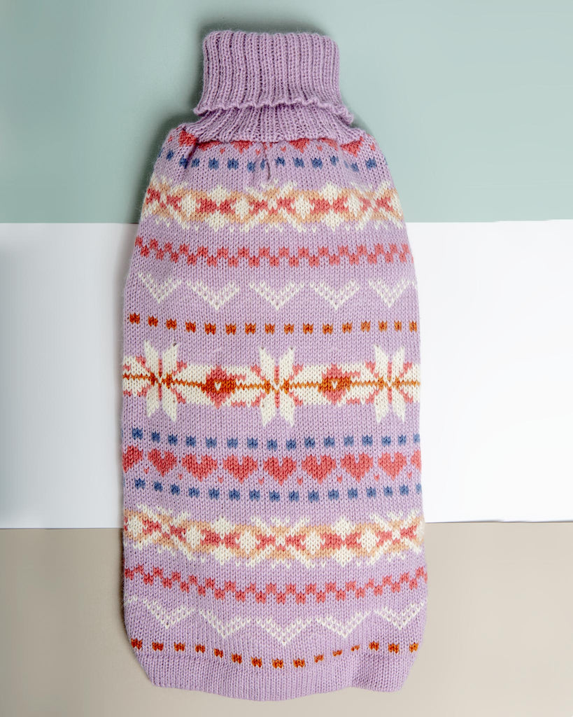 Lavender Sunrise Alpaca Blend Dog Sweater (FINAL SALE) Wear ALQO WASI   