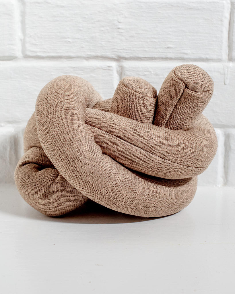 NouNou Interactive Crinkle Dog Toy in Tan Play LAMBWOLF COLLECTIVE   