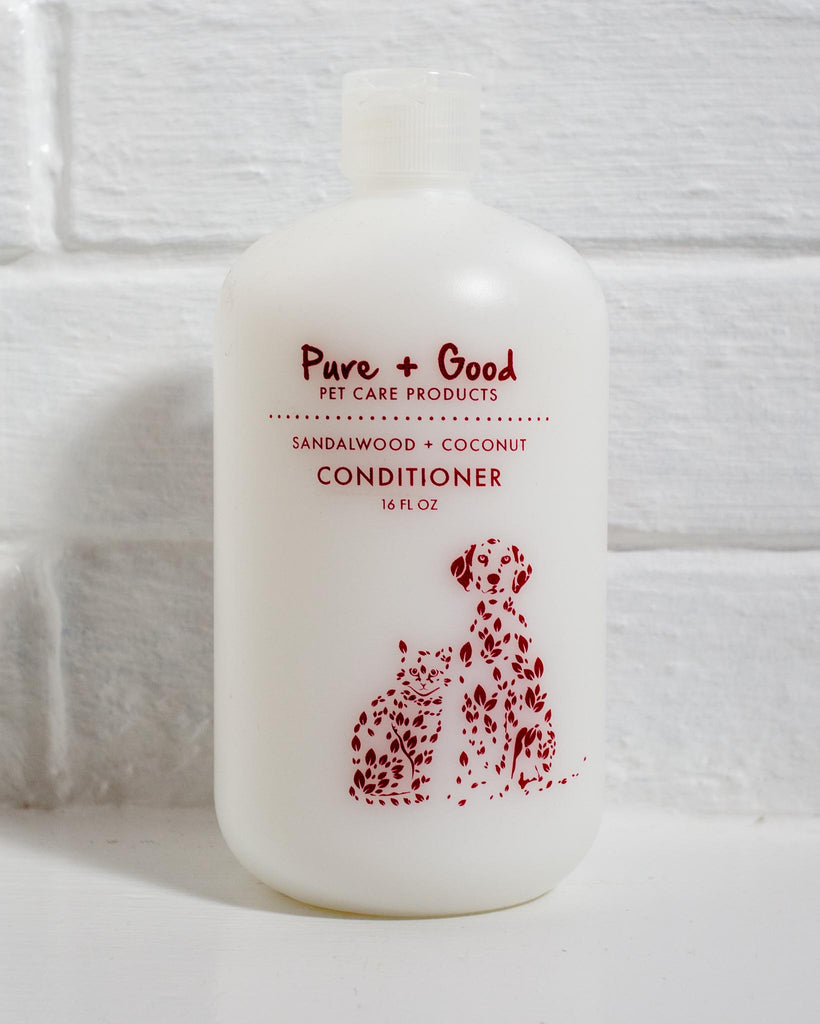 Sandalwood & Coconut Deep Cleansing Conditioner for Dogs & Cats HOME PURE + GOOD   