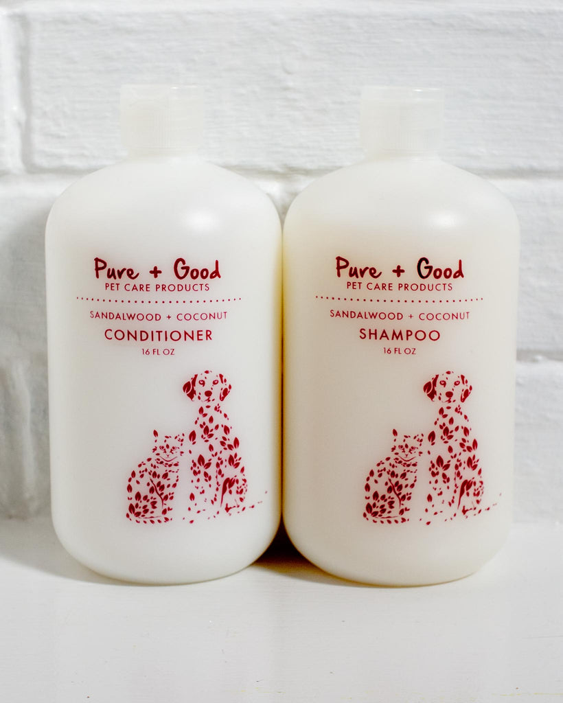 Sandalwood & Coconut Deep Cleansing Conditioner for Dogs & Cats HOME PURE + GOOD   