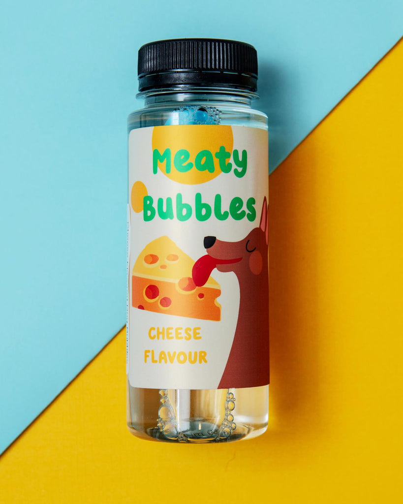 Cheese Flavored Dog Bubbles (Vegan, Gluten Free and Halal Safe!) Eat MEATY BUBBLES   