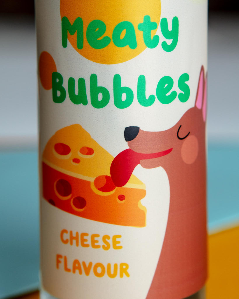 Cheese Flavored Dog Bubbles (Vegan, Gluten Free and Halal Safe!) Eat MEATY BUBBLES   