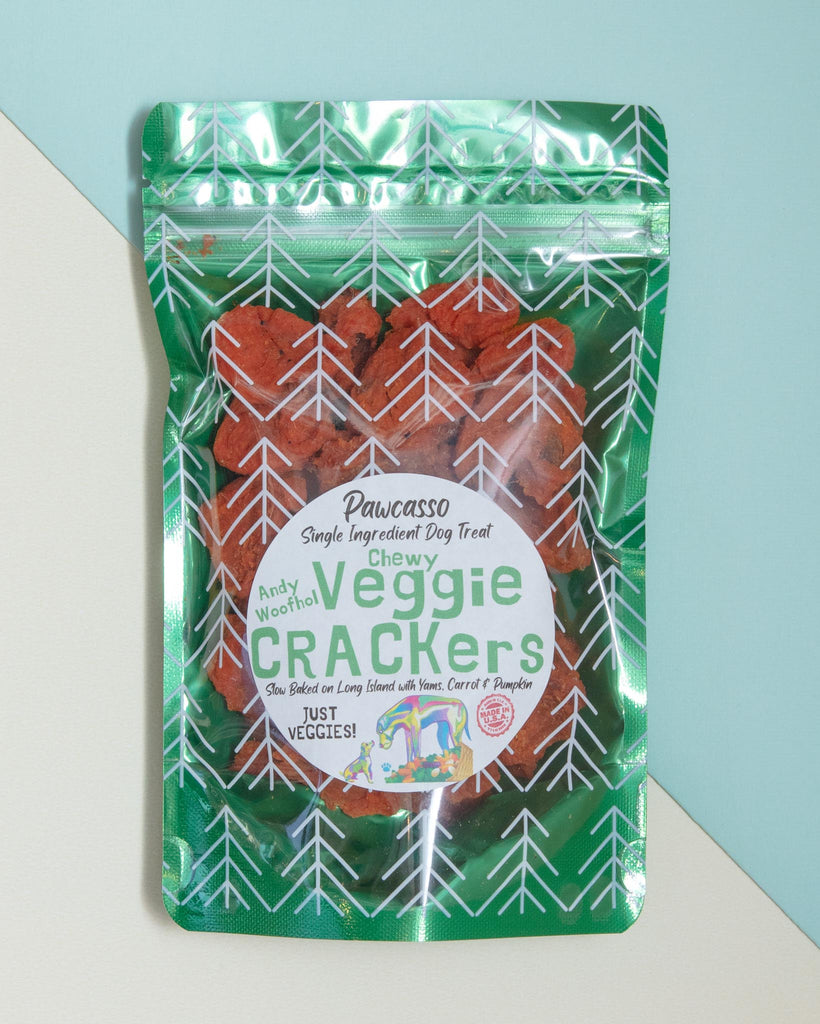 Veggie Cracker Dog Treats (Made in the USA) Dog Treats PAWCASSO   