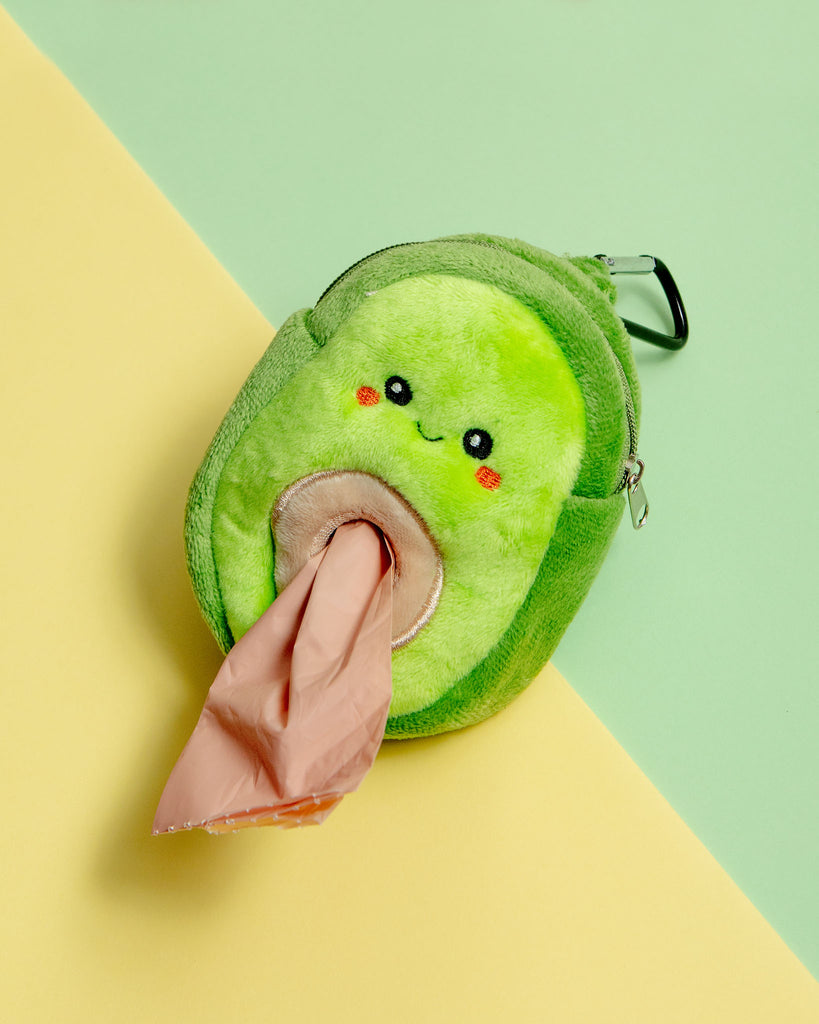 Avocado Poop Bag Dispenser WALK HUGSMART   
