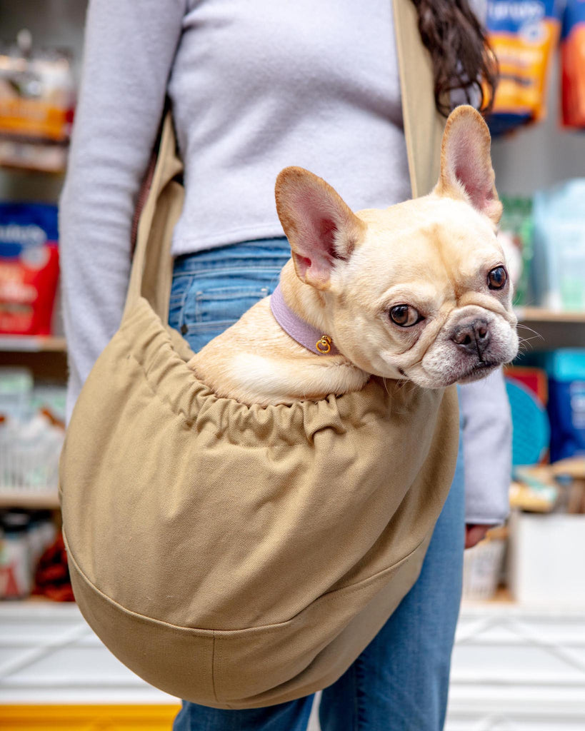 Messenger Dog Sling in Tobacco (Made in the USA) Carry WAGWEAR   