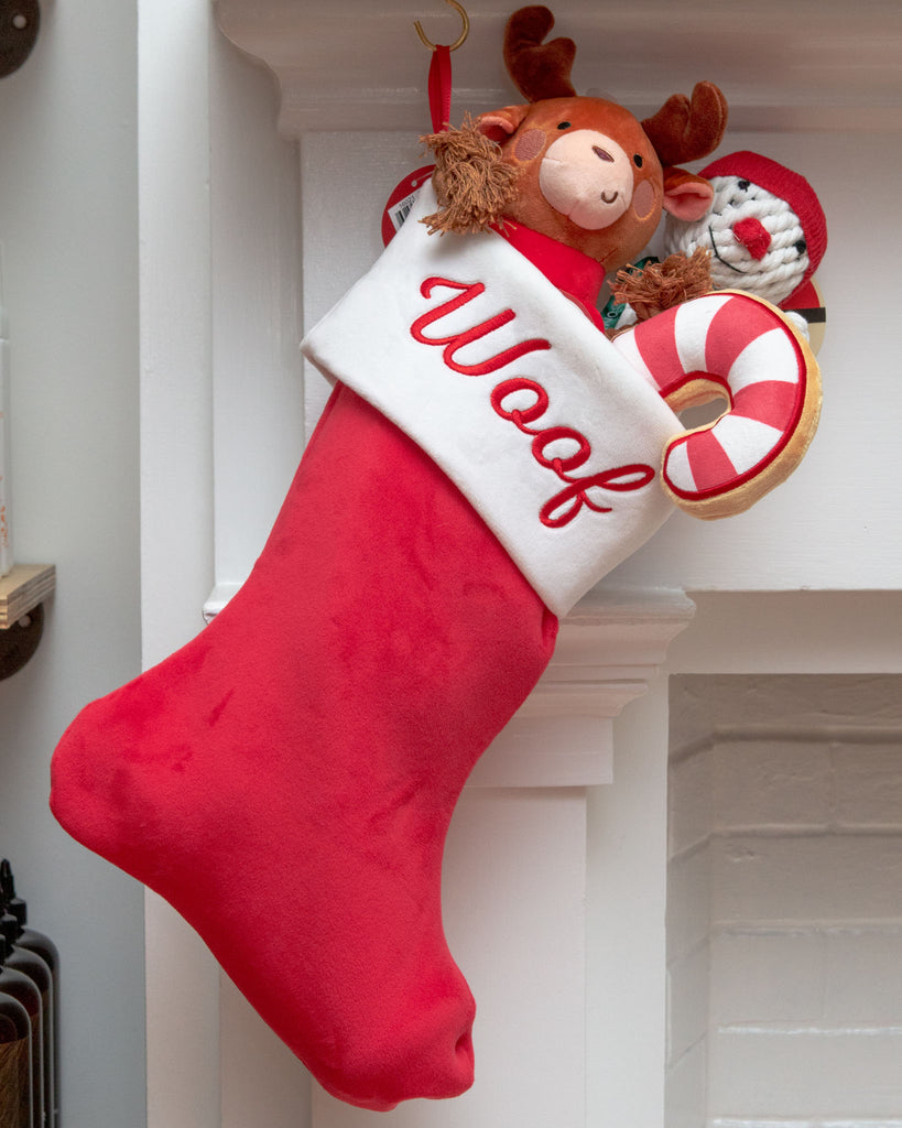 WOOF Christmas Dog Stocking Accessories PEARHEAD   