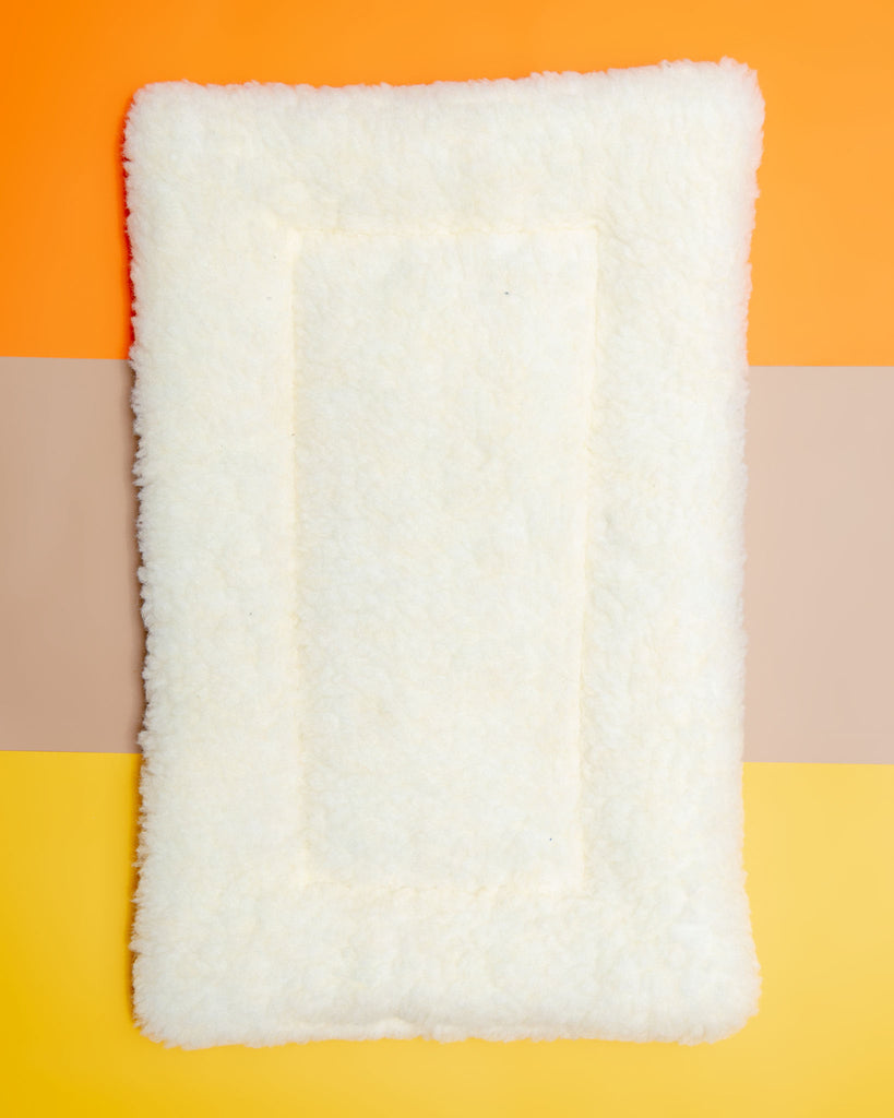 Blue Denim & Shearling Pet Napping Mat (Made in the USA) HOME MUTTS & MITTENS   