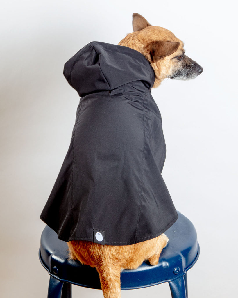 Action Jacket Pull-On Raincoat in Black (Made in NYC) Wear DOG & CO. COLLECTION   