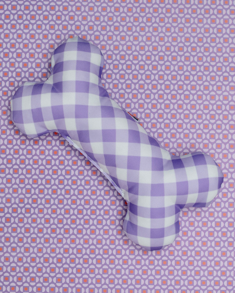 Lovely in Lilac Squeaky Dog Bone Toy (Made in the USA) << FINAL SALE >> Play BARKWELL   