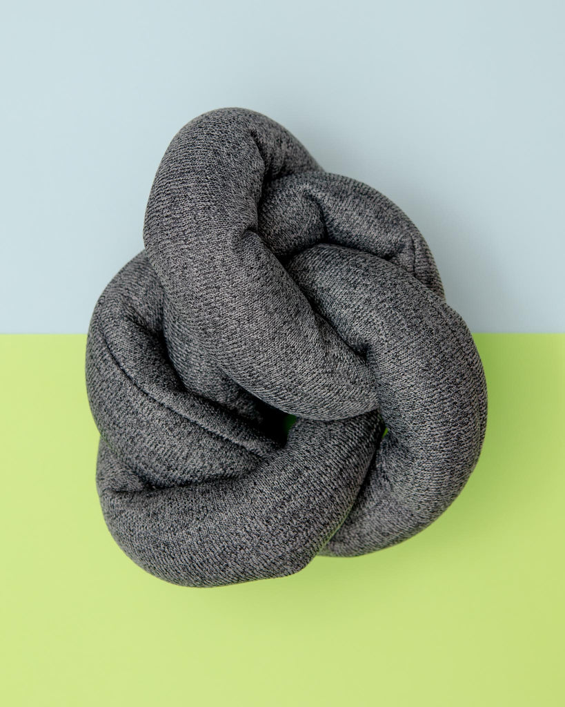 Nou Interactive Crinkle Dog Toy in Charcoal Grey Play LAMBWOLF COLLECTIVE   