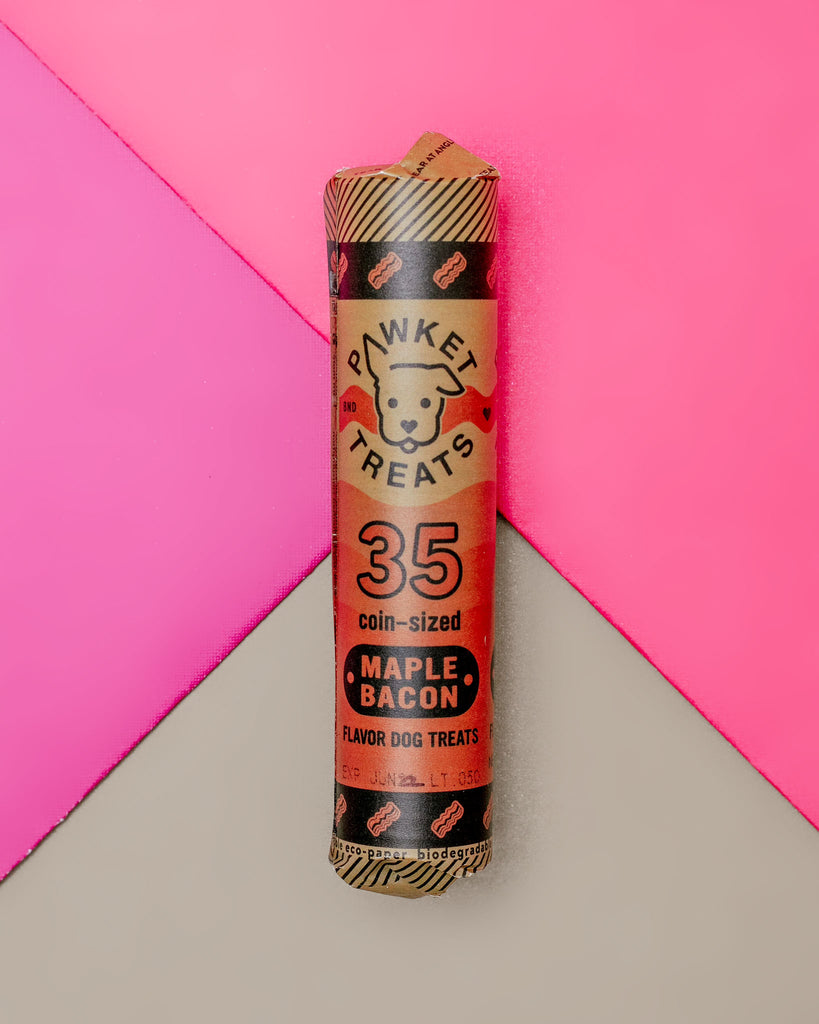 Roll of Maple Bacon Pawket Dog Treats << FINAL SALE >> Eat PAWKET TREATS   
