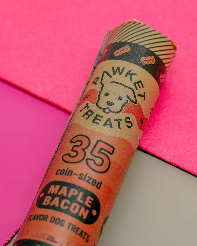 Roll of Maple Bacon Pawket Dog Treats << FINAL SALE >> Eat PAWKET TREATS   
