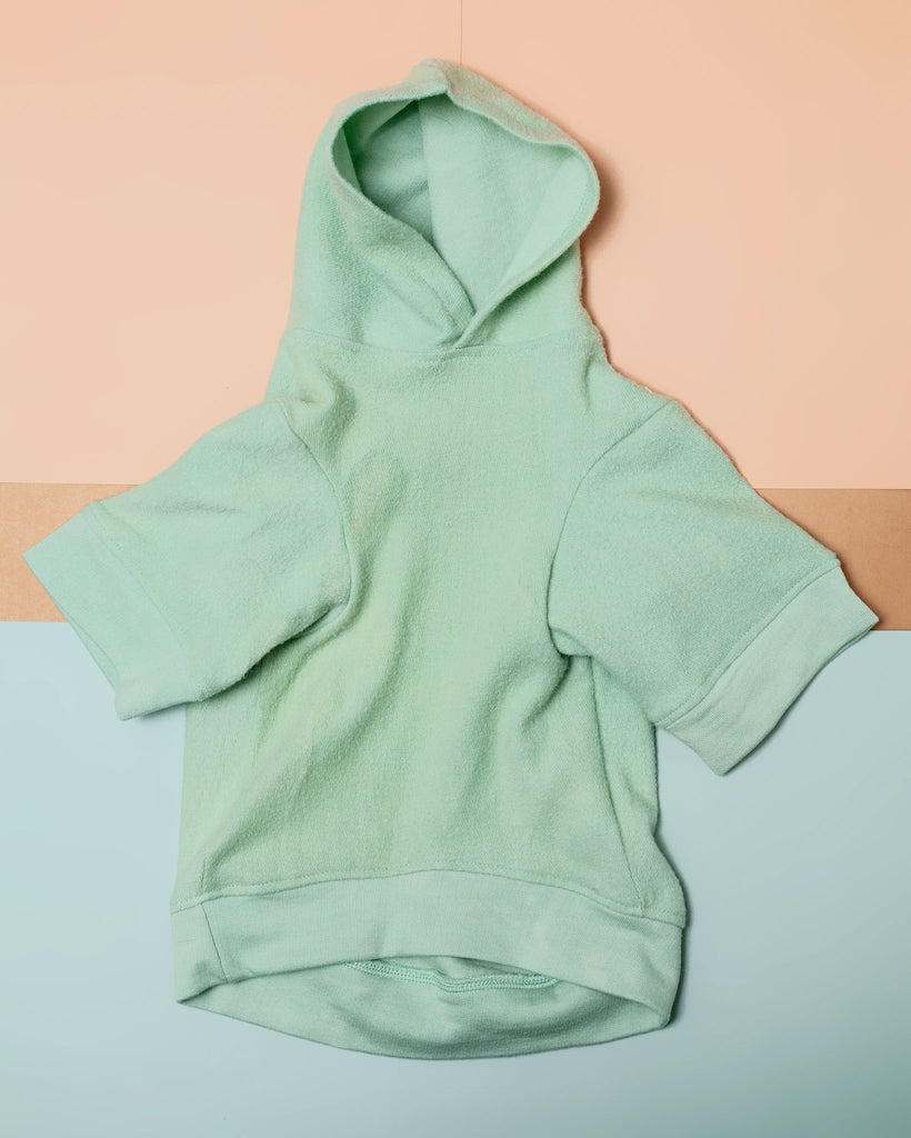 The Basics Dog Hoodie in Summer Seafoam (Made in the USA) << CLEARANCE >> Wear MIA & CO.   