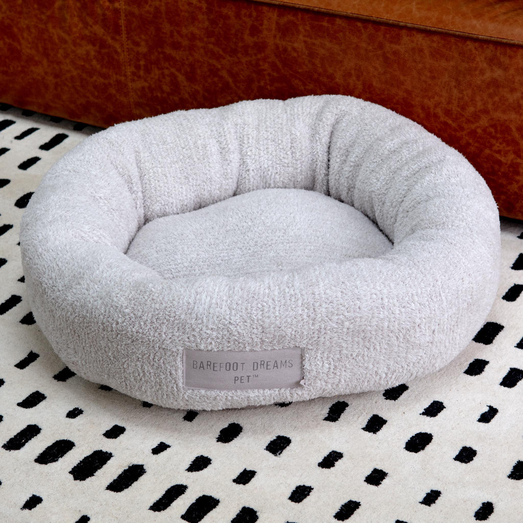 CozyChic™ Round Dog Bed in Silver Pearl HOME BAREFOOT DREAMS   