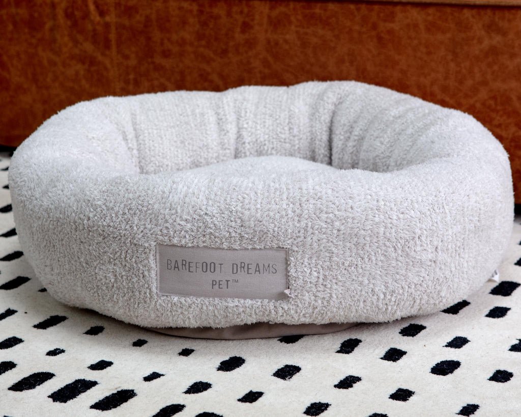 CozyChic™ Round Dog Bed in Silver Pearl HOME BAREFOOT DREAMS   