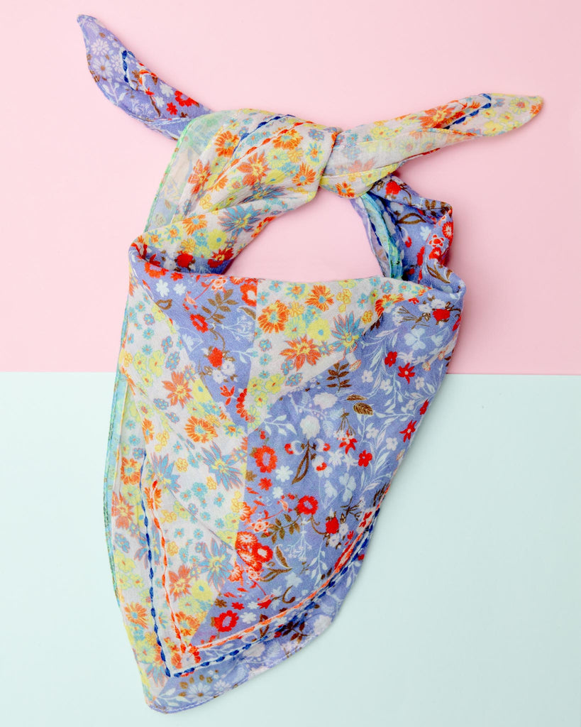 Summer Sweet Florals Dog Bandana Accessories VISMAYA   