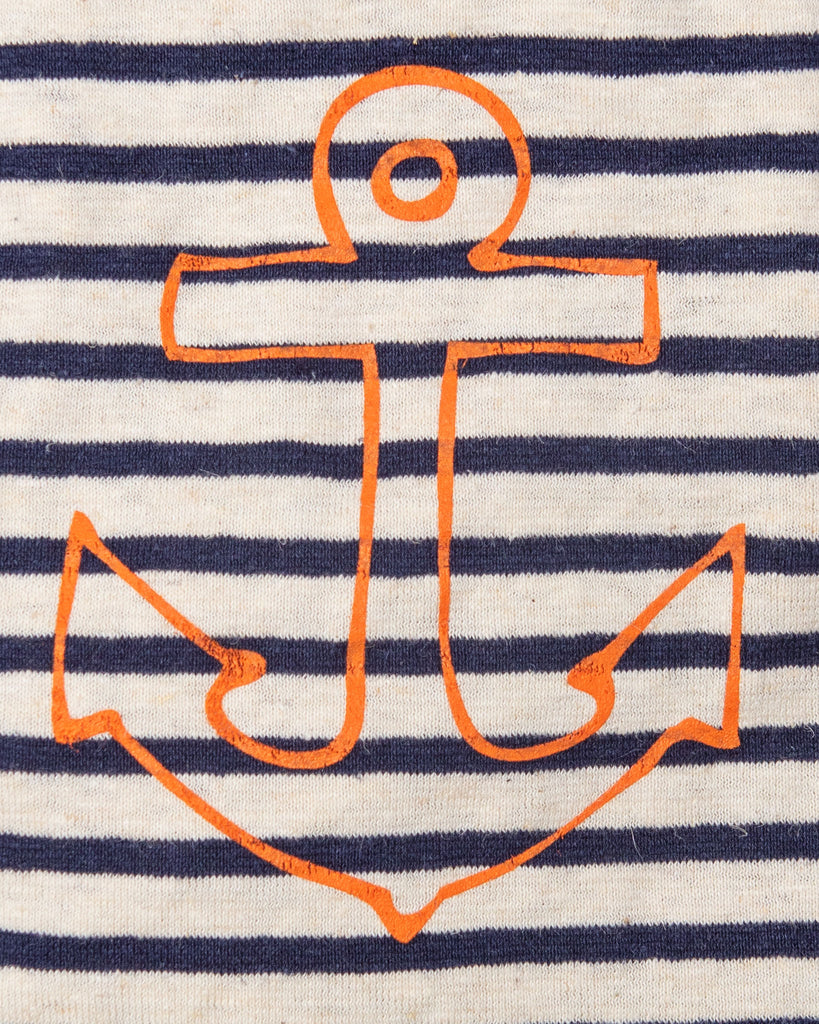 Nautical Stripe Dog T-Shirt Dog Apparel WAGWEAR   