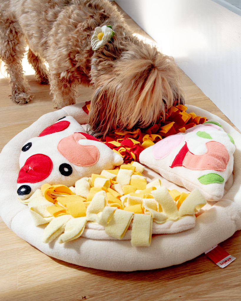 This Pizza-Themed Snuffle Mat For Dogs Is a Slice of Heaven · The