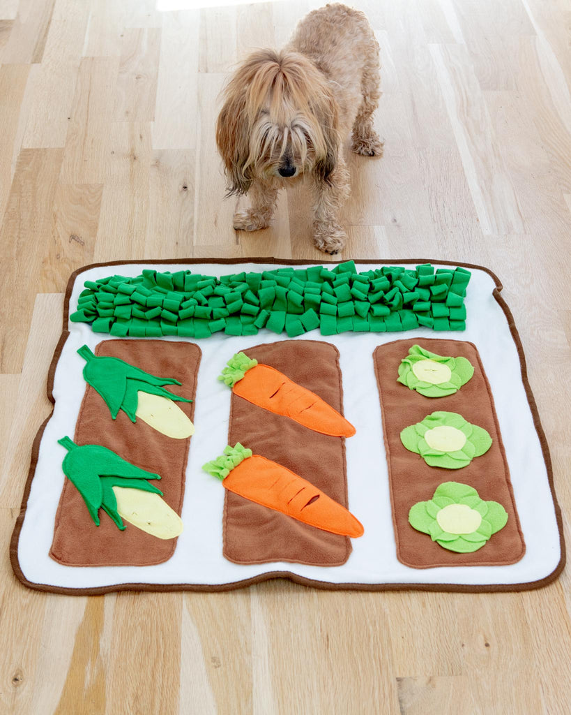 Spring Snuffle Mat INJOYA | Spring Vegetable Garden Snuffle Dog Mat | DOG & CO.