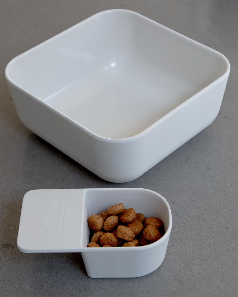 The Bamboo Fiber Puppy Pantry Bowl Set Eat HOUSE DOGGE   